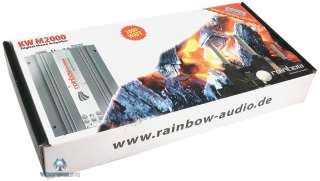   RAINBOW 1 CH AMP 1000W SUB SUBWOOFER SPEAKER AMPLIFIER OPEN BOX  