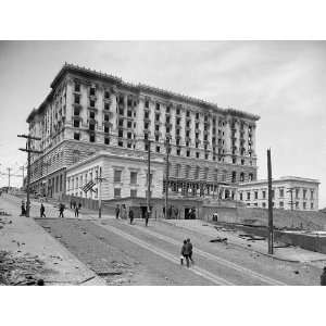   Hotel San Francisco California Fire 1906 (B) 