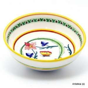  DERUTA INSETTI: Round Traditional Pasta/Soup/Cereal Bowl 