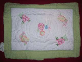 NIP Pottery Barn Kids MADELINE floral quilted SHAM  