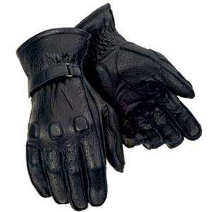  Tour Master Deerskin Gloves   Medium/Black Automotive