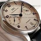 IWC Portuguese Seven 7 day Power Reserve 5001 09 Black Dial Automatic 