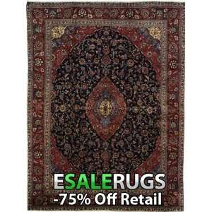  9 4 x 12 4 Mashad Hand Knotted Persian rug