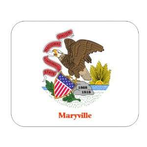  US State Flag   Maryville, Illinois (IL) Mouse Pad 