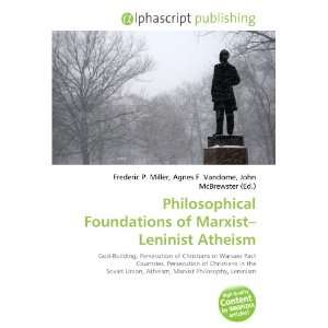   Foundations of Marxist Leninist Atheism (9786132655691) Books