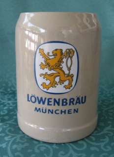 Lowenbrau Munchen West Germany Beer Stein 0.5L Gerz  