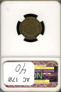 1858 NGC VG 8 LARGE LETTERS FLYING EAGLE CENT 1C AC170  