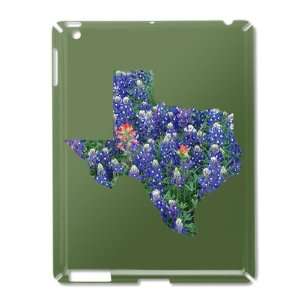 iPad 2 Case Green of Bluebonnets Texas Shaped Everything 