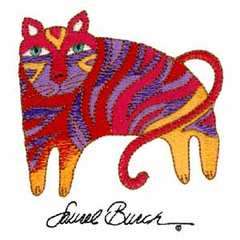 Laurel Burch JUNGLE SONGS #1 Embroidery Machine CD  