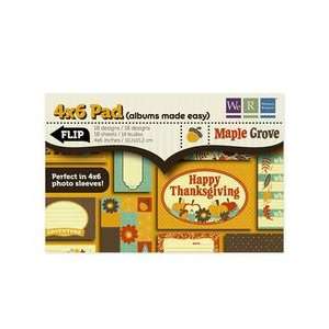  Maple Grove 4 x 6 Paper Pad   We R Arts, Crafts & Sewing