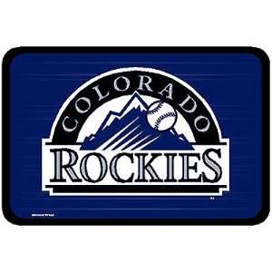 Colorado Rockies MLB Floor Mat (20x30):  Sports 