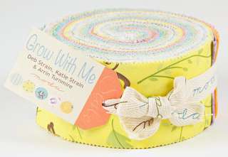 Deb Strain GROW WITH ME Jelly Roll 2.5 Fabric Quilting Strips Moda 