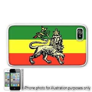  Rasta Jah Rastafari Flag Apple Iphone 4 4s Case Cover 