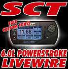 sct livewire tuner programmer 6 0 ford powerstroke includes custom