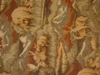 Grizzly Camouflage Western Theme Upholstery Fabric Bear Deer Moose bty 