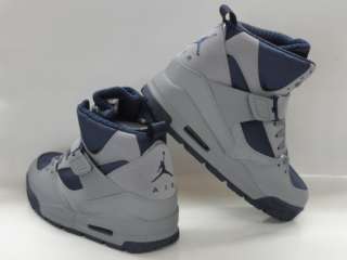 Nike Jordan Flight 45 TRK Grey Blue Boots Sneakers Mens Sz 11  