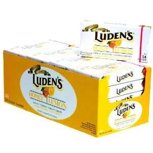 Ludens Honey Lemon 14s (Pack of 20) Grocery & Gourmet Food