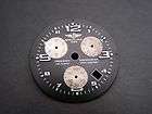 BREITLING CHRONOGRAPH PARTS BLACK DIAL LARGE 32.54MM AS IS
