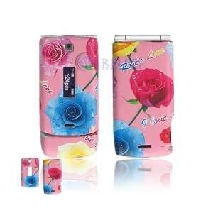  Blosson Roses FABRIC Design Case Cover Snap On Protective 