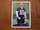 JAMES LAURINAITIS 2009 TOPPS SIGNED CARD AUTO RAMS  