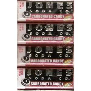 Jones Soda Carbonated Fufu Berry Candy box of 8  Grocery 