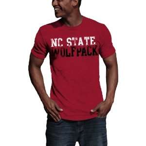   State Wolfpack Literality Vintage Heather Tee Shirt: Sports & Outdoors