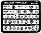 Verlinden 120mm US & German Insignia, item #484