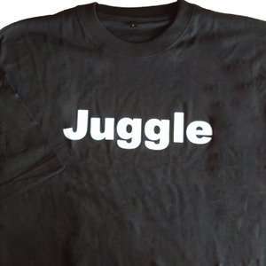  Zeekio 100% Cotton Juggle T shirt   Black   Medium 