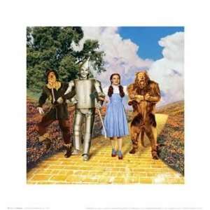  Wizard of Oz   Foursome HIGH QUALITY MUSEUM WRAP CANVAS 
