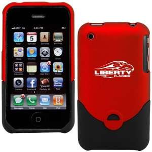 NCAA Liberty Flames Red iPhone 3G/3GS Duo Shell Case: Home 