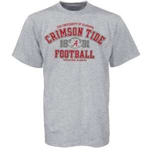   adidas Alabama Crimson Tide Ash Gut Check T shirt