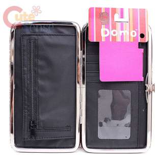 Domo Kun Plush Hinge Wallet   Check Book Flat Wallet  Licensed  