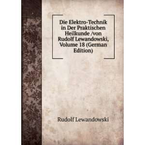   Lewandowski, Volume 18 (German Edition) Rudolf Lewandowski Books