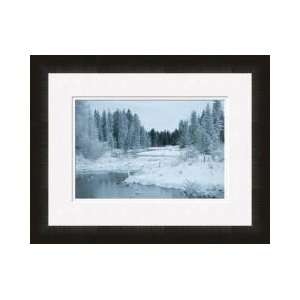  Winter On The Lake Ii Framed Giclee Print: Home & Kitchen