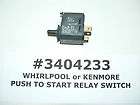 WHIRLPOOL KENMORE ROPER MAYTAG DRYER START SWITCH #3404233 WITH FREE 