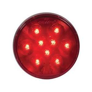  4 Round Stop Tail Turn   9 Red LED Light: Toys & Games