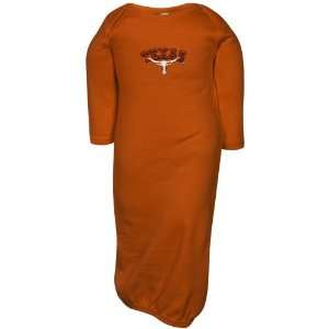   Texas Longhorns Infant Burnt Orange Layette Gown: Sports & Outdoors