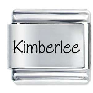  Name Kimberlee Gift Laser Italian Charm: Pugster: Jewelry