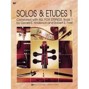  KJOS Solos And Etudes 1 All for Strings Violin Book 