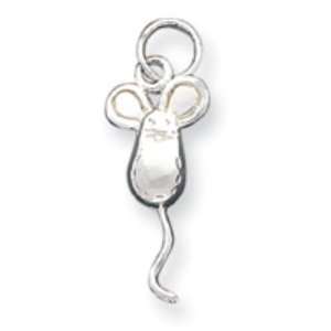  Sterling Silver Mouse Charm Jewelry