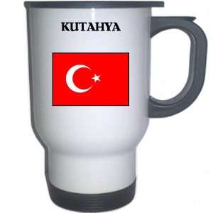  Turkey   KUTAHYA White Stainless Steel Mug Everything 