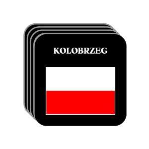  Poland   KOLOBRZEG Set of 4 Mini Mousepad Coasters 