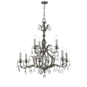 Crystorama Lighting Group 5569 PW CL MWP Pewter / Hand Polished Dawson 