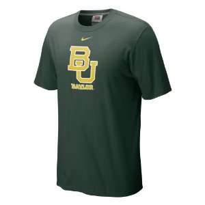 Nike Mens Baylor University Classic Logo T shirt  Sports 
