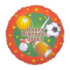  Birthday Balloon   18 All Sports Birthday Toys & Games