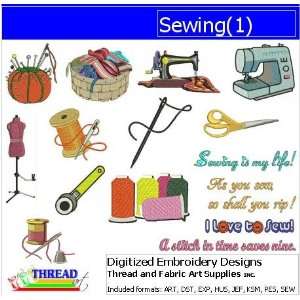  Digitized Embroidery Designs   Sewing(1)   CD Arts 