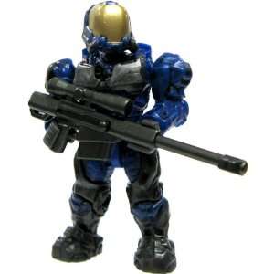   Mini Figure Blue Spartan Featuring 8 BrickArms Weapons: Toys & Games
