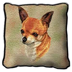 Chihuahua Tapestry Throw Pillow:  Home & Kitchen