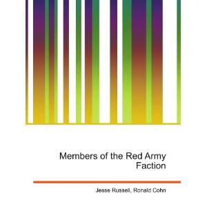  Members of the Red Army Faction Ronald Cohn Jesse Russell 