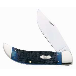 Case Classic Navy Blue Bone 5.5 Clasp with 1 Blade ( 6172 )  
